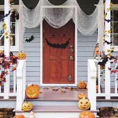 3Pcs Reusable Halloween Creepy Cloth Decorative Gauze for Indoor Outdoor Decor