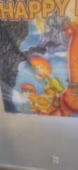 Scooby-Doo 5ftx3ft Happy Birthday Banner And Photography Back Drop