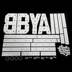 «BABY» Letter Light LED Light Up Letters for Baby Birthdays/Showers KT Board