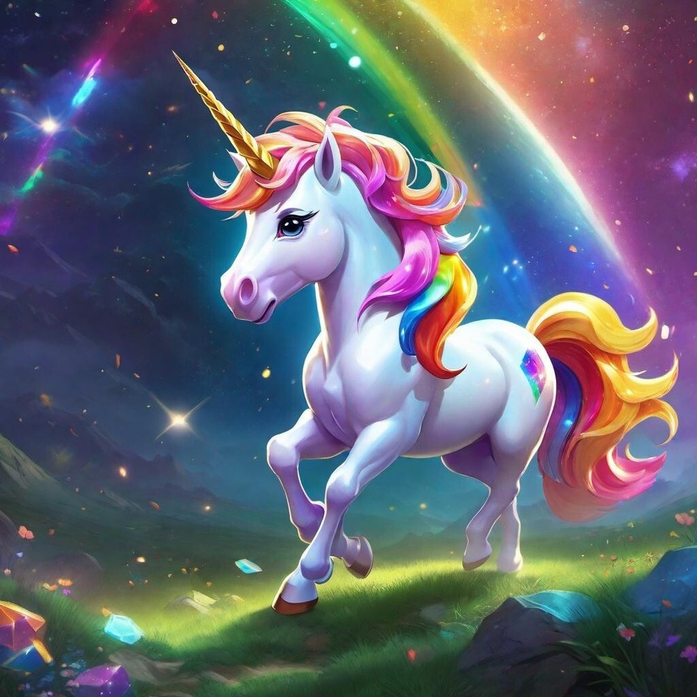 Rainbow Unicorn 2 In Set