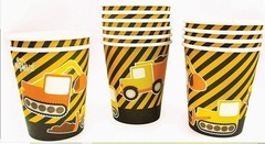 Construction Party Pack 50 Piece Set By Tiny Mills Construction Zone Theme