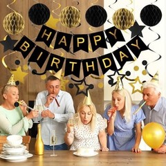 meowtastic Birthday Decorations Happy Birthday Banner with Honeycomb Balls | …