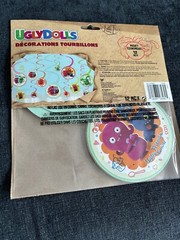 Ugly Dolls Movie Spiral Decorations | UglyDolls Birthday Swirl Decorations 12ct