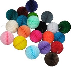 8″ Honeycomb Balls (3-pack) by Devra Party