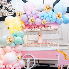 105Pcs Pastel Balloons Arch Garland Kit 5″ 10″ 12″ 18 Inch Macaron Color Pastel
