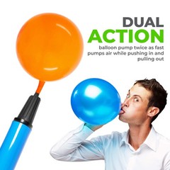 Hand Balloon Pump 9 Inch Portable Inflator for Balloons Toys