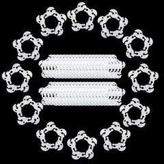50 Pcs Balloon Arch Rings, Balloons Stand Connectors Clip Holders, Balloon Ar…