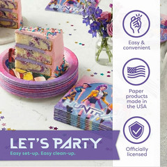 Kpop Demon Hunters Birthday Decorations | Kpop Demon Hunters Plates and Napkins,