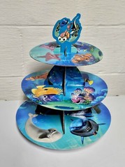 Finding Dory Finding NEMO Cupcake DISPLAY Stand Cardboard Kids Birthday Party
