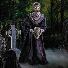 Skeleton Zombie Couple Halloween Decoration – Morris Costumes