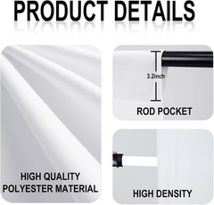 8FTX10FT White Backdrop Background for Photography Photo Booth Backdrop for
