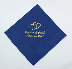 50 personalized cocktail napkins wedding baby shower birthday graduation party