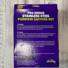 PRO SERIES Pumpkin Carving Kit Stainless Steel from Fun World