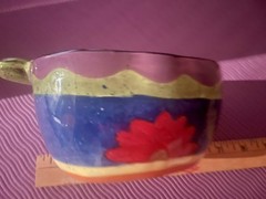 Vintage Sante Fe Ceramic Salsa Bowl