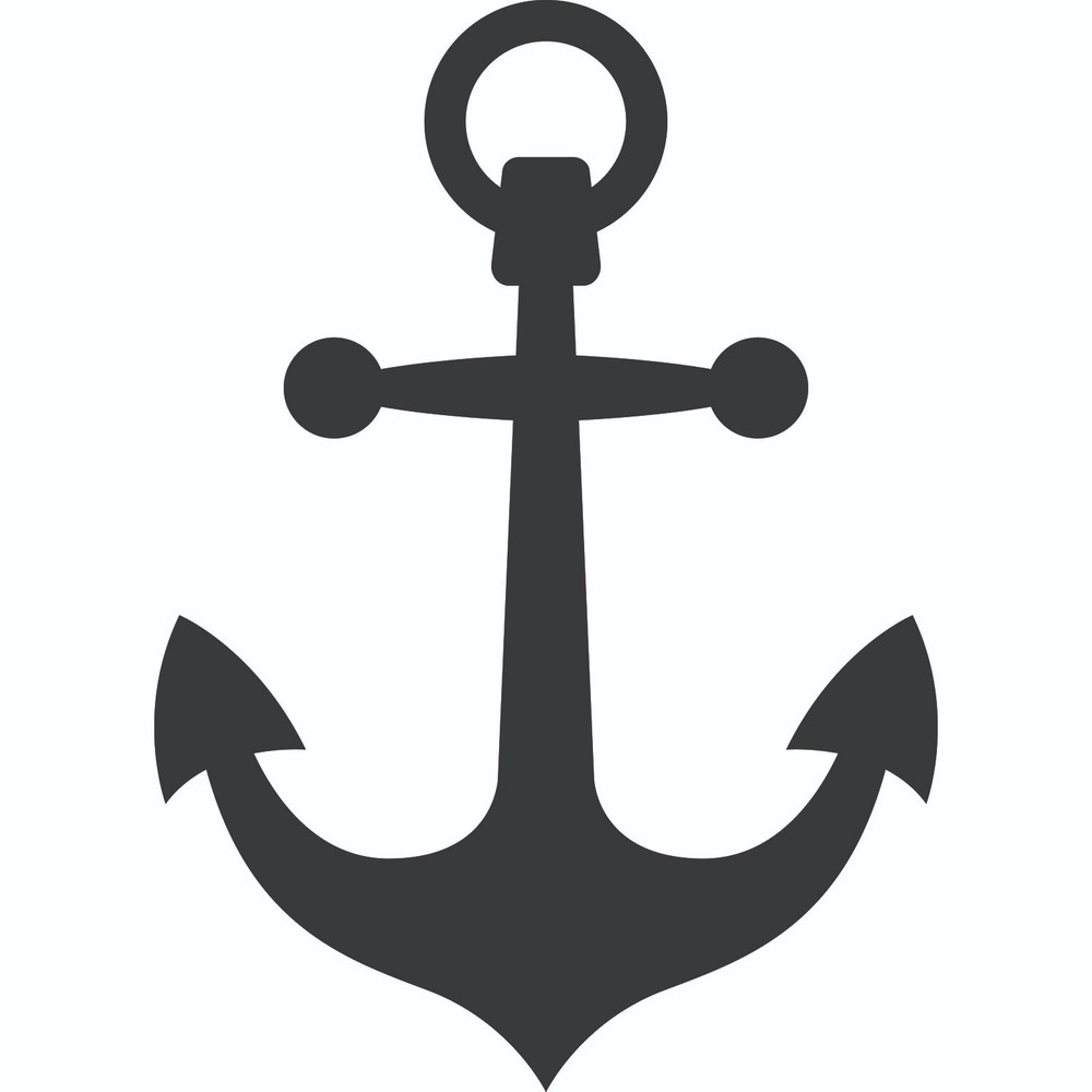 SP13361 Captain Ship Anchor Sea Boat Silhouette Cardboard Cutout Standee Standup