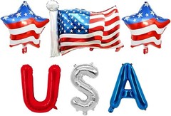 4th of July Decorations Red White and Blue Balloons Patriotic Party Fourth o…