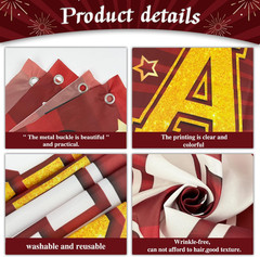 Maroon and Gold Graduation Decorations Yard Sign Banner Class of 2026 Maroon and