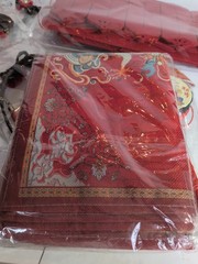 Chinese New Year Party Decor Assortment, 3 Headbands, 1 Noise Maker, Placemats,