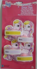 48 x My Little Pony Pom Pom Name Tags Place Cards Party Decoration NEW