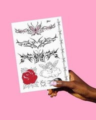Realistic Temporary Tattoos – 28 Styles – Fake Tat, Bachelorette Favors
