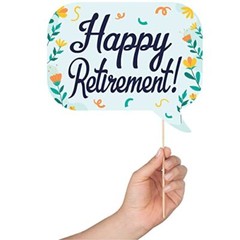 Retirement Photo Booth Props – 41-pc Photobooth Kit with 8 x 10-Inch Sign 60 …