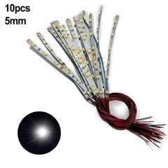 LED Light Strip Miniature Room Pre Wired Railway Self-adhesive Strip 10Pcs