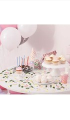 400 Pcs Greenery Baby Shower Confetti Scatter Decorations, Sage Olive Green Tabl