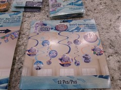 Huge Small Foot Theme Birthday Party Supplies, All Sealed, 29 Items In Lot