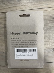 3rd Birthday Peppa Pig Cake Candle – Kids Party Decorations – Fast Shipping!
