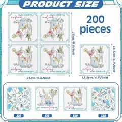 Disposable Mahjong Paper Napkins: 200 Count for Birthdays & Celebrations