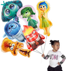 6 inside out 2 foil balloon party birthday supplies decoration theme happy idea