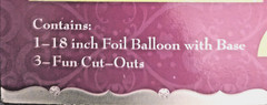 DISNEY PRINCESS BIRTHDAY FOIL BALLOON CENTERPIECE KIT Party Supply Decoration