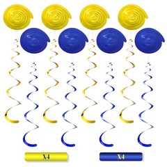Passover Decorations Happy Passover Hanging Swirls Seder Party 30 PCS