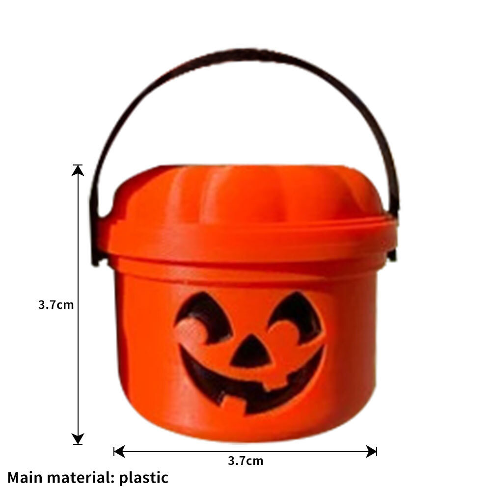 Halloween Pumpkins Small Bucket Cute Pumpkin Trick Bucket ET
