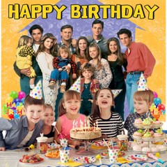 Fuller House Party Decorations Backdrop Banner Poster Vinyl Birthday Gift