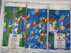 1990s Thomas the Tank Engine Plastic Tablecovers – Set of 3
