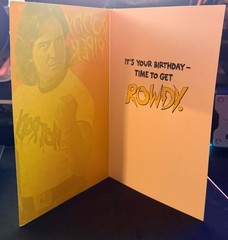 WWE Birthday Card ( NEW )
