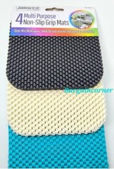 Placemat Non Slip Lineer Coaster Multipurpose Grip Mat Coffee Table 14x14cm