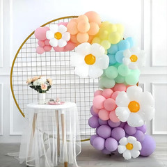 Macaron Colorful Balloons,144Pcs Mixed Size 5/12/18 Inch Assorted Pastel 9 Color