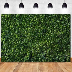 Nature Spring 3D Green Leaves Theme Photo Background Wedding Birthday Party