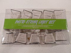 Lamp String Party Camping Patio Light Set White Indoor Outdoor Porch lighting