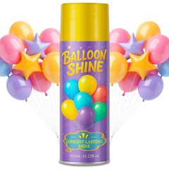 Balloon Shine Spray for Party : 15 oz Balloons Spray Silicone for Easter Hall…