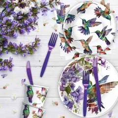 Hummingbird Birthday Party Decorations – Bird Hummingbird Party Supplies Plat…