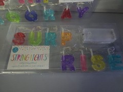 2 Piece String Light Set 6.6ft Each for Special Occasions & Birthday Parties New