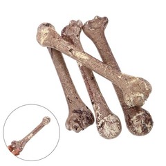 4 Pcs Halloween Decoration Bones Accessories Artificial Prank Prop