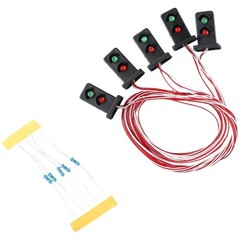 Dwarf Signals Sand Table Model Materials Traffic Light Train Model Signal-Light