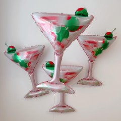 6Pcs Martini Golf Balloons/Sexy Chic Cocktail Party Decor for Girls Night, an…