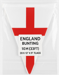 1/100 Packs 10 Metre 20 XL Flags England World Cup Bunting 2026 Speedy Delivery