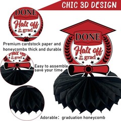 8PCS Graduation Decorations 2026, Class of 2026 Congrats Grad Table Centerpie…