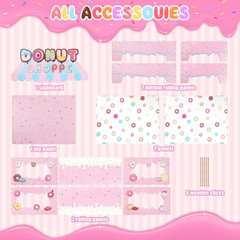 Donut Stand Birthday Party Decorations 3 Tier Sweet Candy Cupcake Holder Lollipo